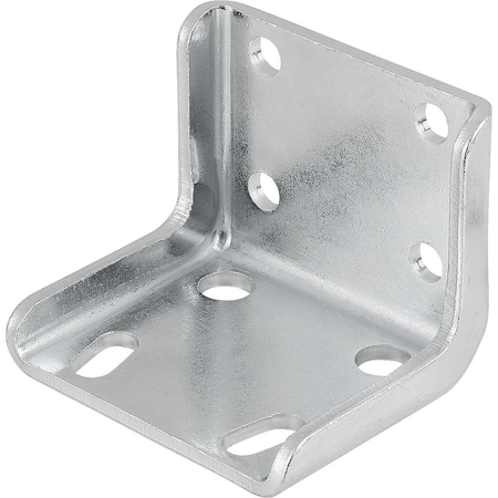 Kipp Angle Bracket A1=76 B1=62, Form:C Steel K1431.06